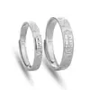 Nuevo Anillo de Pareja con Letrero Superior Retro Estilo Chino Plata Esterlina S925 Anillo de Moda Nacional Anillo con Sentido de Diseño de Nicho