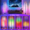 Lámpara de pie LED transfronteriza para sala de estar, lámpara de pie de estilo europeo, lámpara de pie de ambiente RGB de cambio de color, moderna y minimalista, de Amazon