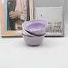 Tigela Pequena de Cerâmica para Aveia Estilo Ins Coreano, Disponível em Duas Cores, Tigela de Arroz Doméstica Fofa Atacado