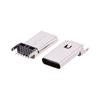 Conector Hembra Tipo C de Inserción Vertical/2P-6P DIP Vertical/Dos Pines Fijos H-13.7-15.0 para Regletas de Inserción Vertical