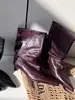 Botines de punta fina estilo ojo de gato con diseño holgado a la altura del tobillo, nueva colección otoño/invierno 2026 para mujer, botines cortos modernos y versátiles