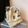 Bolsos de Mano Pequeños de Moda para Mujer 2025 Nuevo Verano Bolso Cruzado Versátil Super Popular Bolso Tote Tipo Cubo