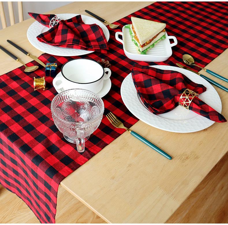 格子系列桌布x桌旗_11