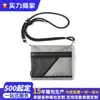 Bolso Cruzado para Senderismo al Aire Libre, Bolso de Hombro Único para Ciclismo, Bolsa Deportiva Ligera de Nailon Dopamina Impermeable para Teléfono