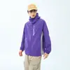 Ropa de Protección Solar de Alta Calidad para Exteriores de Verano Hombres Mujeres Pareja Chaqueta Protectora Solar Ropa Protectora Solar Fina con Sensación de Hielo Tendencia