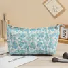 Bolsa de Cosméticos Creativa de Gama Alta Moda Portátil Impermeable Bolsa de Lavado Gran Capacidad Bolsa de Almacenamiento de Cosméticos Bolso de Mano de PU