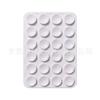 Ventosa de silicone de 24 grãos Preto Adesivo Simples Copo de Sucção Antiderrapante Case de Telefone Celular Portátil Titular Quadrado