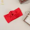 Diadema de Atmósfera Navideña de Venta Caliente Transfronteriza Accesorios para el Cabello Niños Color Sólido Alta Calidad Pétalo de Rosa Diadema de Nylon