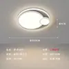 Luz de Techo para Sala de Estar de Espectro Completo, Luz Principal Moderna Minimalista y Elegante, Luz para Dormitorio Negra y Blanca, Juego de Iluminación Completo para Toda la Casa