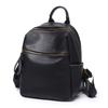 Mochila para mujer 2025, nueva moda, combinable, retro, de cuero suave, para estudiantes, bolso escolar informal.