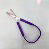 Suministro transfronterizo automático anillo elástico tijeras punto conjunto multicolor grande pequeño herramienta anillo tijeras