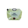 Bolsa de Agua de Gran Capacidad Bolsa de Agua Portátil Plegable Grifo Exterior Bolsa de Plástico Viaje Camping Usuario Bolsa de Agua para Exteriores