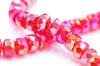 Cuentas de Cristal de Vidrio para Rueda de 8 mm Hechas a Mano DIY Collar Pulsera con Cuentas Accesorios de Cristal de Vidrio