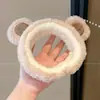 Diadema de Peluche Antideslizante Linda para Lavado de Cara 2026 Nuevo Estilo Diadema para Mujeres Aplicación de Mascarilla Goma para el Pelo Pinza para el Pelo Tocado