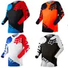 Ropa de Ciclismo de Montaña Fox Ropa para Motocicleta Todoterreno Descenso Camiseta Transpirable de Secado Rápido Tops de Manga Larga Venta al por Mayor