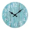 Reloj de Pared de 12 Pulgadas para Sala de Estar Reloj de Amazon Reloj con Textura de Madera Imitación Reloj de Pared Vintage para Sala de Estar Bestseller de Amazon