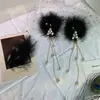 Horquilla de plumas estilo Sen con forma de mariposa, estilo Super Hada Mao Mao, con clip lateral para niña, estilo japonés, bonitos accesorios para el cabello estilo Han antiguo.