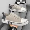 Zapatos de Skate Transpirables Versátiles Nuevos de Verano 2026 para Hombre Zapatos Deportivos Casuales de Suela Blanda de Lona de Moda Tendencia para Hombre