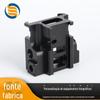 Processamento personalizado de torno CNC em liga de alumínio, peças de reposição de precisão para equipamentos fotográficos, processamento de jato de areia CNC de quatro eixos