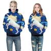 Moletom Amazon Transfronteiriço com Impressão Digital 3D Moletom com Capuz Infantil Outono e Inverno Novo Estilo Uniforme de Baseball Infantil Europeu e Americano