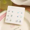 Novos Brincos Bio-Cerâmicos Antialérgicos 2026 com Pinos de Cerâmica, Não é Necessário Remover ao Dormir, Brincos Cor de Café para Mulheres, Elegantes Acessórios de Orelha Atacado