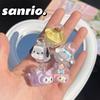 Pinza para el pelo con flequillo de dibujos animados de Coolomi, dulce y japonesa, con un bonito destello, de Sanrio, con pinza pequeña y melodía, para coleta alta.