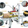 Máquina Todo en Uno para Empaque y Sellado, Máquina Selladora de Cinta para Cajas Express, Máquina Plegadora y Selladora Semi/Totalmente Automática