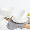 Tangshan Cerámica Blanca Neumático Blanco Multitamaño Porcelana Blanca Bol para Arroz Bol Almirante Bol para Arroz Sopa Gachas Vajilla Regalo Hogar Porcelana de Hueso Vino