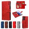 Adecuado para Samsung S21plus funda de cuero A02S nueve tarjetas titular de la cartera funda protectora A12 funda de cuero con tapa