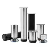 Patas de Soporte para Gabinetes de Acero Inoxidable al por Mayor Patas Ajustables de Aluminio Soporte para Gabinete de TV Muebles Mesa de Café Metálica Gabinete de Baño