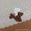 Cuerda para la Cabeza de Bebé Dulce Linda Niños Niña Pequeña Tendón de Goma Color Marrón Puntos Mini Moño Cuerda para el Cabello Cuerda para el Cabello