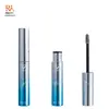 Tubo de gloss para lábios de 1ml, tubo vazio para tintura de sobrancelha, tubo redondo reto, tamanho curto, frasco aplicador, material de embalagem cosmética, fábrica de Ningbo