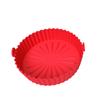 Amazon tapete de silicona para freidora de aire redondo silicona de grado alimenticio revestimiento aislante silicona molde para hornear 6 pulgadas 8 pulgadas
