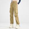 Pantalones de Peto para Exteriores Woodpecker para Mujer Verano para Hombre Nuevos Sueltos Rectos Casuales Pantalones Finos Tipo Cargo