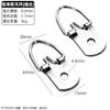 Gancho para Pendurar Fundo de Porta-Retrato, Argola para Pendurar Pintura Chinesa, Gancho Espessado Oculto para Moldura, Moldura para Ponto Cruz, Capacidade de Carga 30kg