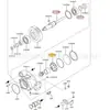 Anel de Retenção F3200-05500 para Motor S16R da Mitsubishi Heavy Industries Bomba d'Água