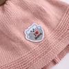 Nuevo Gorro de Lana Engrosado Imama Otoño e Invierno 2021 Color Caramelo Lindo Simple de Punto Gorro Cálido Protector de Orejas