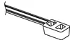 Abrazadera para Cable para Cableado Paralelo Reyetec 117-05000 T50Rdh-Pa66-Bk