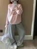 Estilo Sencillo y Perezoso, Top con Estampado Lindo y Divertido para Mujer, Hombro Descubierto Irregular, Estilo Chica Sexy y Atrevida