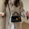 Bolso para Mujer 205 Otoño e Invierno Nuevo Diseño de Nicho Bolso Cruzado Bolso de Mano Bolso de Hombro Bolso Cuadrado Pequeño Simple y Versátil