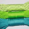 Los fabricantes producen cuerda de paraguas de siete hilos cuerda para exteriores cuerda de supervivencia tienda de campaña de camping cuerda trenzada cuerda para pulsera cuerda de paraguas se puede personalizar