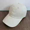 Gorra de Béisbol Bordada Estilo Coreano de Algodón Lavado, Sombrero Unisex de Copa Suave con Protección Solar, Moderno y Versátil