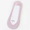 Meias Finas Sem Costura de Seda de Gelo Invisíveis Antiderrapantes de Silicone de Cano Baixo para Primavera e Verão Meias de Cano Baixo Cor Sólida Meias de Algodão para Crianças Meias Femininas