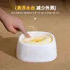 Bebedero para gatos, cuenco flotante con forma de estrella de mar para mascotas, gran capacidad, dispositivo antisalpicaduras para beber agua para perros.