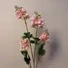 Flores artificiales rosas, flores artificiales rosas para decoración de salón de bodas, arreglos florales, flores de seda artificiales fabricante mayorista