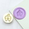Nueva Cabeza de Sello de Cera con Patrones Simples en Relieve, Cabeza de Cobre, Hermoso Diseño de Dibujos Animados, Accesorios para Sellos de Cera Hechos a Mano al por Mayor