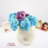 Promoção Especial de Liquidação: 6 Margaridas Mini Feitas à Mão, Crisântemos Bola, Flores Artificiais, Flores Falsas, Materiais para Decoração de Casa