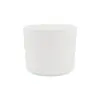 Vaso de Flores de Plástico Melamina Estilo Minimalista Popular para Decoração de Interior, Ornamento de Sala de Estar para Plantas Verdes, Planta em Vaso de Porcelana Imitada, Peça de Decoração Simples