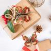 PY3045 novo 3d Borboleta de Natal adesivos decorativos criativos adesivos de parede de fundo de feriado PVC