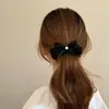 Fa Song Daughter ~ Horquilla elegante con lazo negro para la nuca de mujer, elegante horquilla para cola de caballo alta, pinza tipo banana